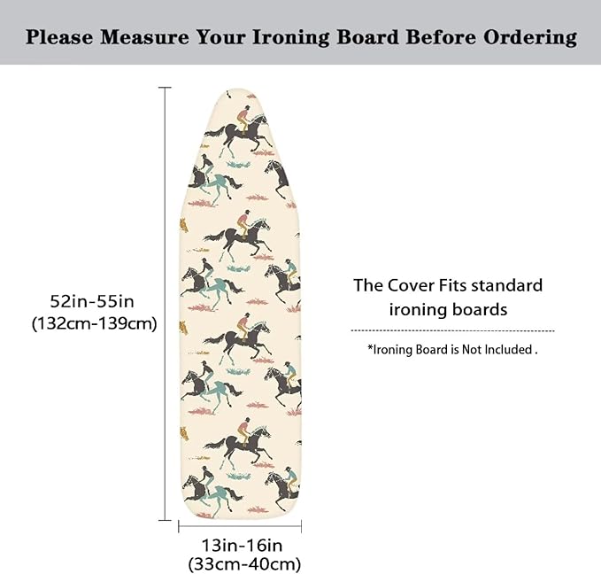 Cowboy Horse Ironing Board Cover Pad Cover