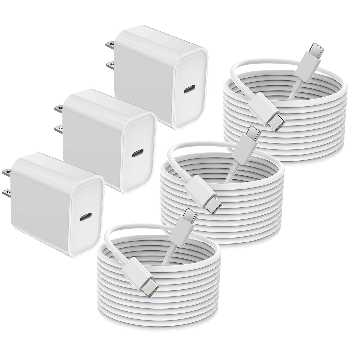 Fast Charger iPhone,i Phone Charge Cable,3Pack iPhone Charger Fast Charging 6Foot Phone Charging USB C Charge Adapter 6FT Type C to Lightning Cable for iPhone 14 Pro Max/14 Plus/13/12 Mini/11/10/XS/SE