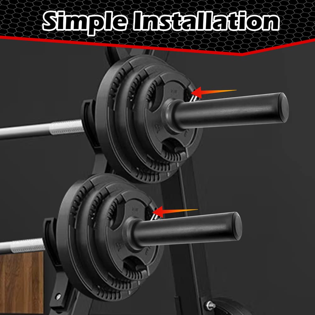 Abnaok Olympic Adapter Sleeve - Converts 1" Standard Weight Plate Posts to 2" Olympic Weight Plate Posts