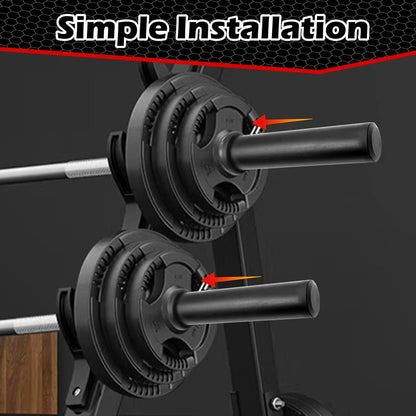 Abnaok Olympic Adapter Sleeve - Converts 1" Standard Weight Plate Posts to 2" Olympic Weight Plate Posts