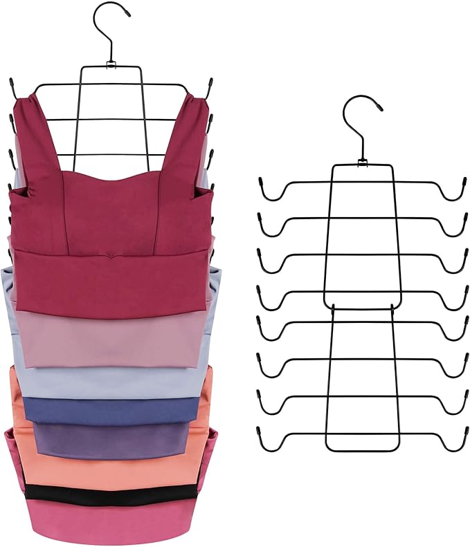 ZEDODIER 3 Pack Tank Top Hanger Space Saving, Bra Hangers