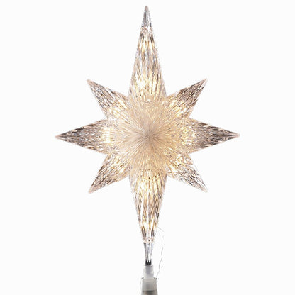 Kurt S. Adler UL1941C 10 Light Indoor 11-Inch Bethlehem Star Treetop