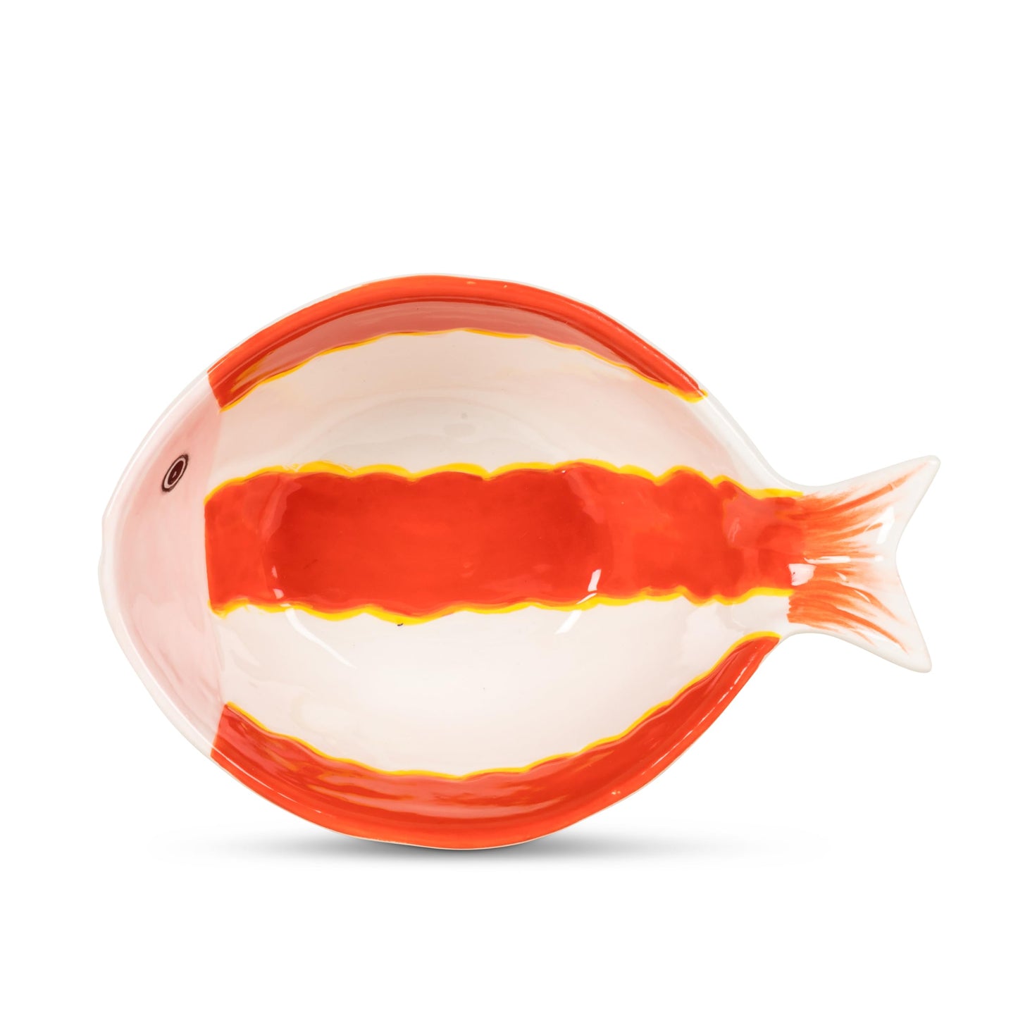 Abbott Collection Medium Striped Fish Bowl