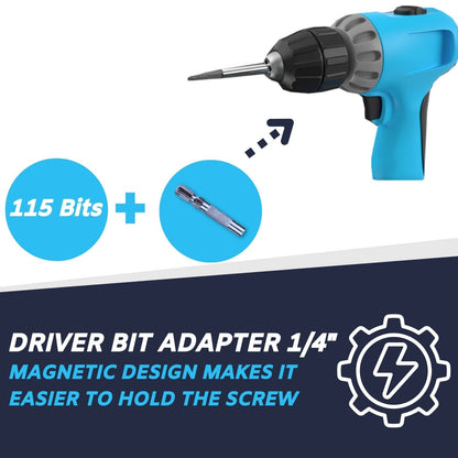 FANACAN 140in1 Precision Screwdriver Set Small Screwdriver Bit Set for DIY Electronic Repairs - Mini Computer Repair Tool Kit - Micro PC, Laptop, iPhone, MacBook Repairing Tools with Case (Grey)