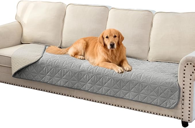 Ameritex Sofa Cover Waterproof for Seats Couch Cover for Dogs Pet Couch Cover
