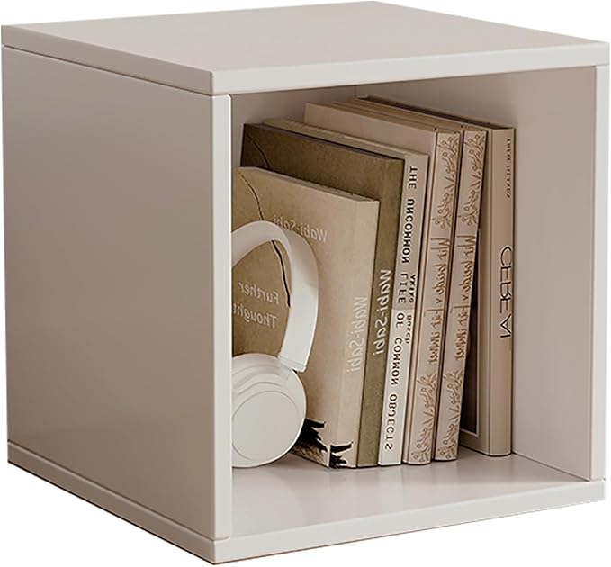 Versatile wooden storage cabinet, space-saving modular organizer