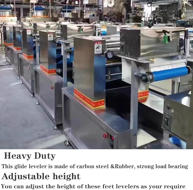 Heavy Duty Leveling feet, Leg Leveler 2.36" Dia Base, Adjustable Leveling feet