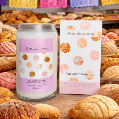 Pan Dulce Concha Bread Scented Candle