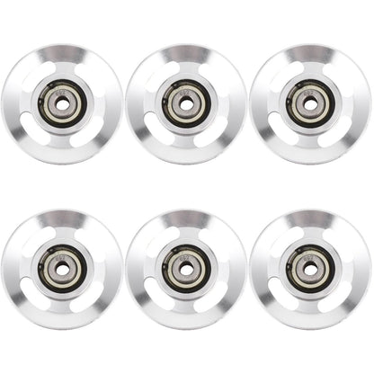 balacoo Heavy Duty Aluminum Cable Pulley Wheel 3.46x4.72in, Smooth Bearing System for Home & Commercial Gym Equipment, Easy Install Replacement Part for LAT Pulldown, Row Machine