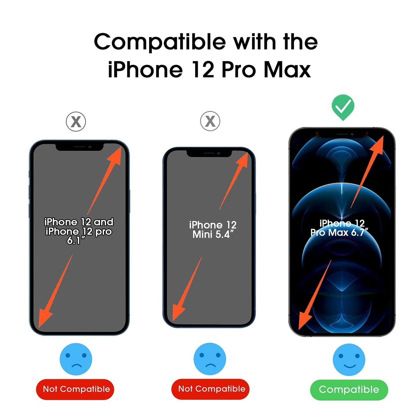 amFilm Easiest Installation OneTouch for iPhone 15 Pro Max Screen Protector [6.7 Inch] Tempered Glass + Camera Lens Protector, Auto-Alignment Tech, Bubble Free, Case Friendly, Anti-Scratch [2+2 Pack]