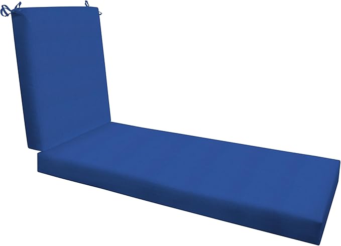 Honeycomb Outdoor Chaise Lounge Cushion
