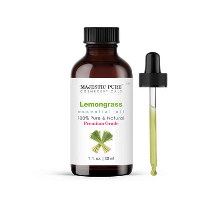 Majestic Pure Lavender Essential Oil with Glass Dropper - Huge 4 Fl Oz - 100% Pure and Natural Lavender Oil - Premium Grade Essential Oils for Diffuser, Aromatherapy, Soap and Candle Making
