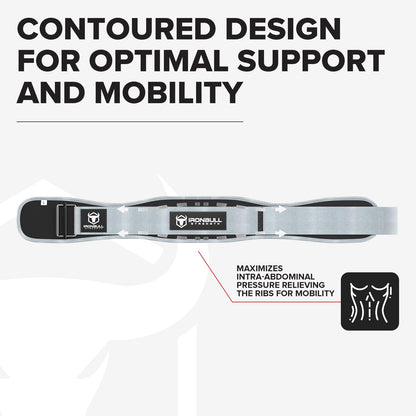 Weight Lifting Belt for Men and Women,Performance Auto-Locking Weightlifting Belt for Cross Training, Functional Fitness,Squats and Deadlift Contoured Weight Belts (XX-Large, Grey)