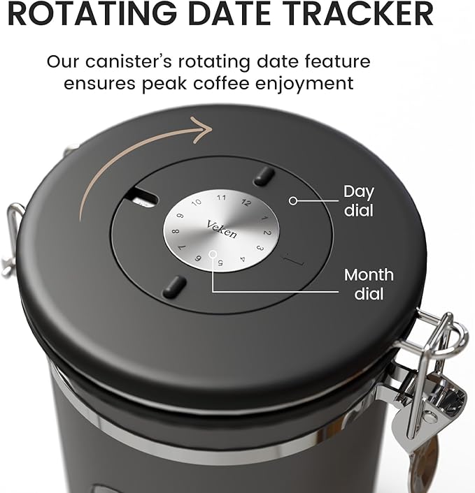 Veken Large Coffee Canister
