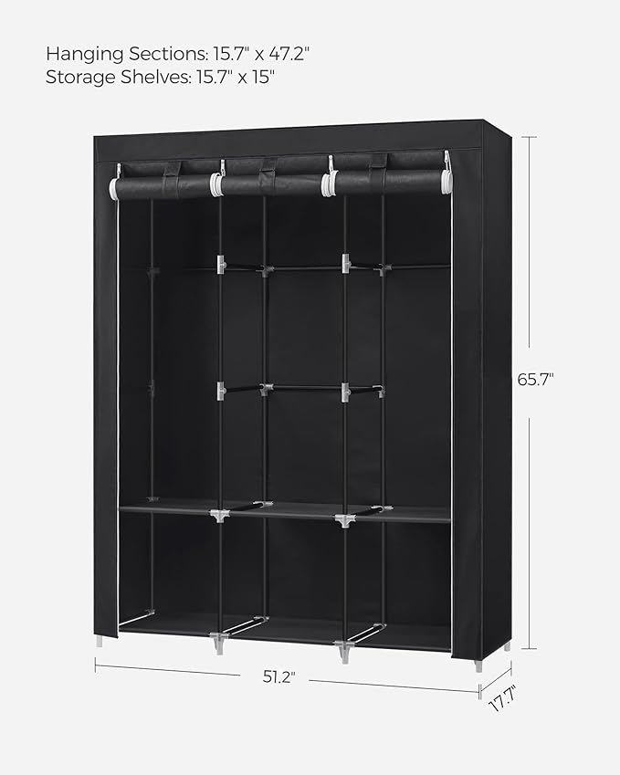 SONGMICS Portable Closet, Wardrobe Closet Organizer