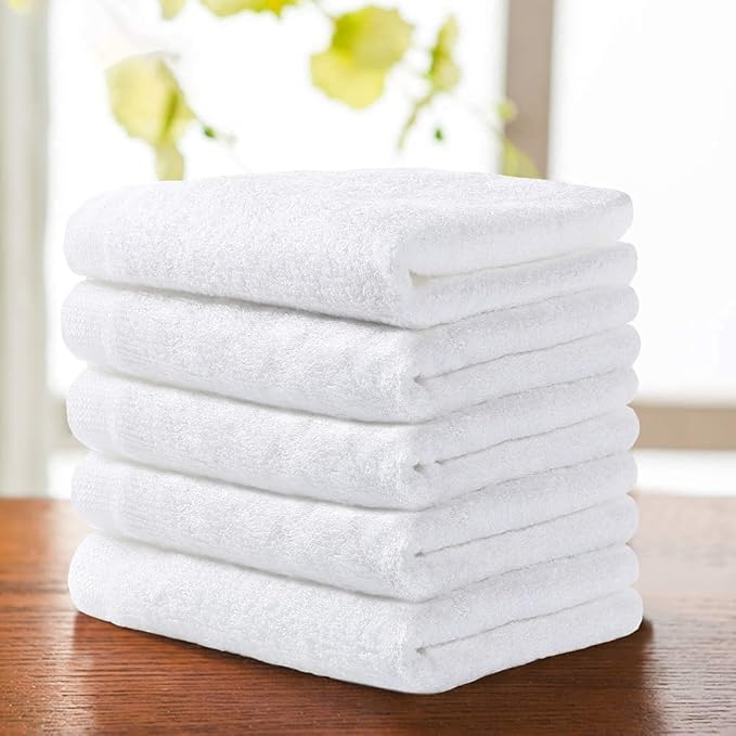 Yoofoss Luxury Washcloths Towel Set 10 Pack Baby Wash Cloth