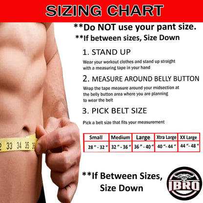 IBRO Powerlifting Lever Gym Belt ? Power 10MM Extreme Heavy Duty Genuine Leather Belts - Squats Deadlifts Bodybuilding Weight Lifting IPF Power Lifting Strongman for Men 10mm AllWhite M