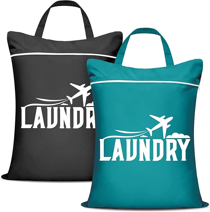 2 Pcs Large Travel Laundry Bag