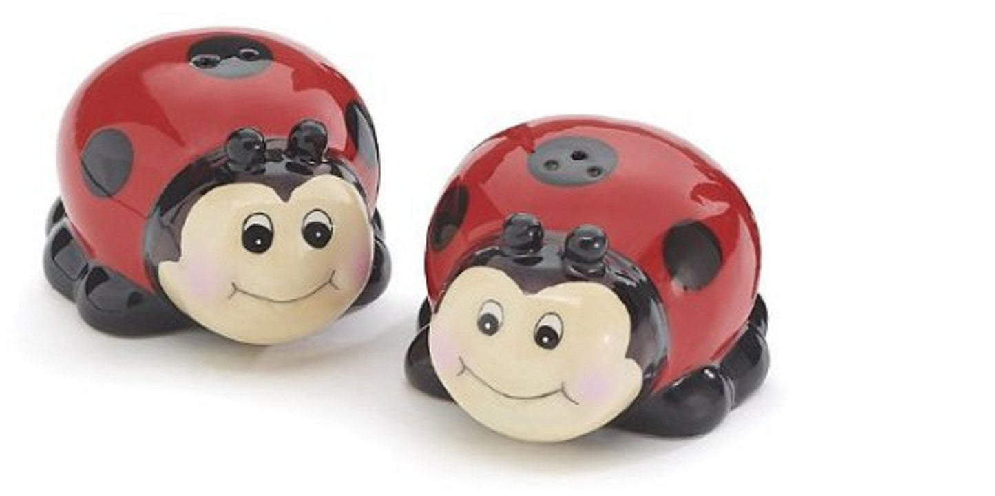 Salt/Pepper Ladybug Whimsical