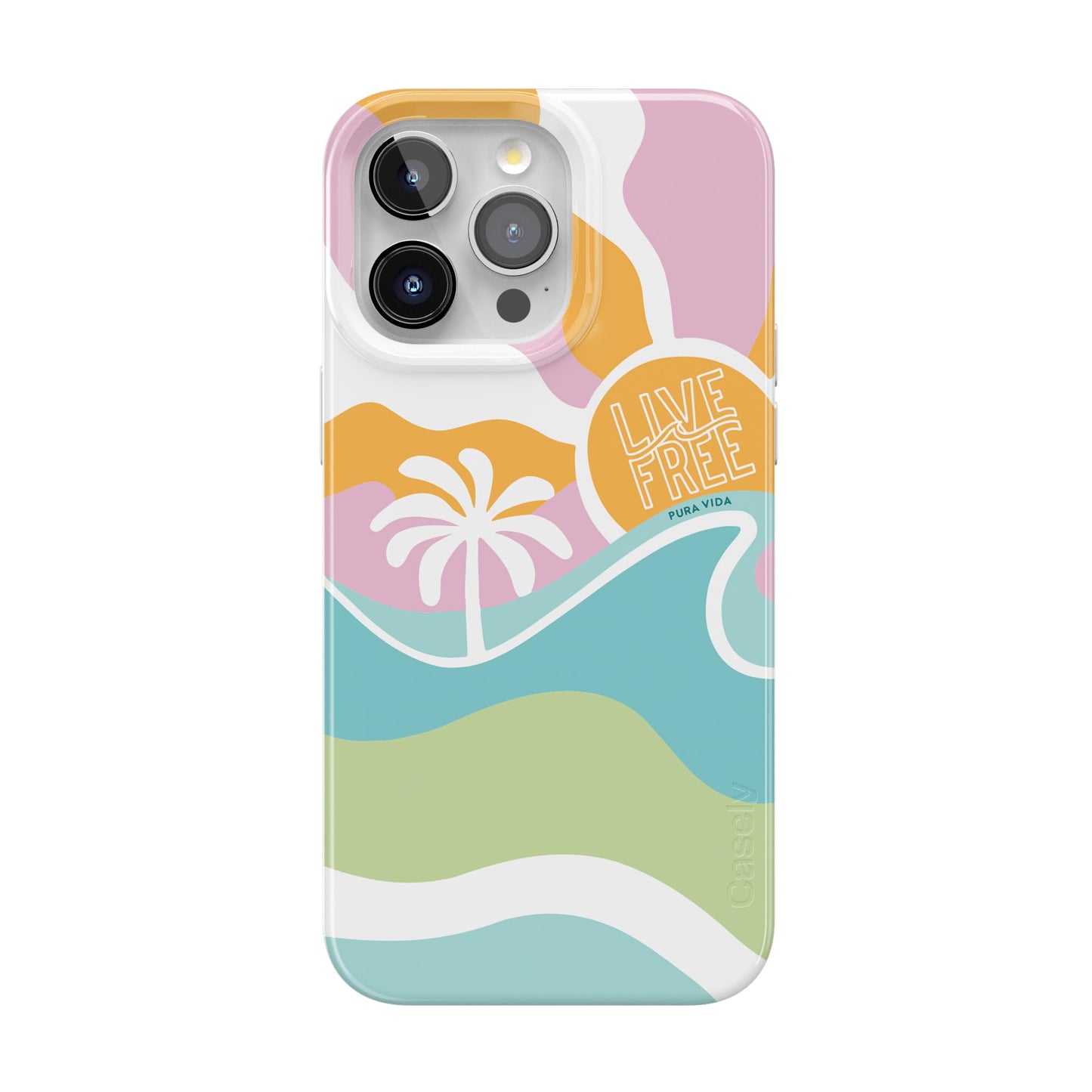 Casely iPhone 15 Pro Case | Fit Check | Neutral Checkerboard | Compatible with MagSafe | Classic Ultra Slim Design