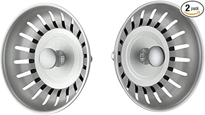 KANARY Stainless Steel Kitchen Sink Strainer Basket-Replacement