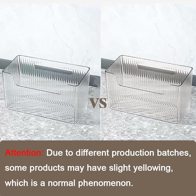 Acrylic Wall Mounted Storage Racks, Transparent Plastic Makeup Box Stackable