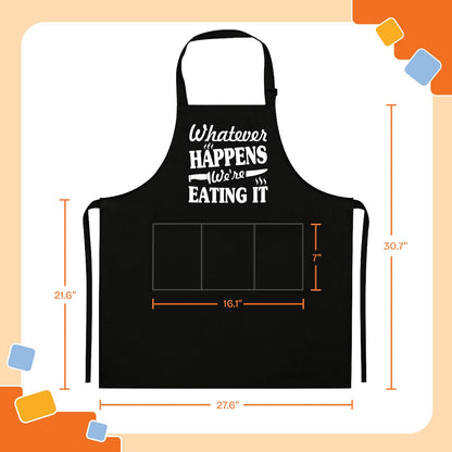 NewEleven Christmas Gift For Men, Dad, Husband, Him - Aprons For Men With Pockets - Funny Gifts For Men, Dad, Husband, Boyfriend, Him, Brother, Uncle - Grill Cooking BBQ Kitchen Chef Apron