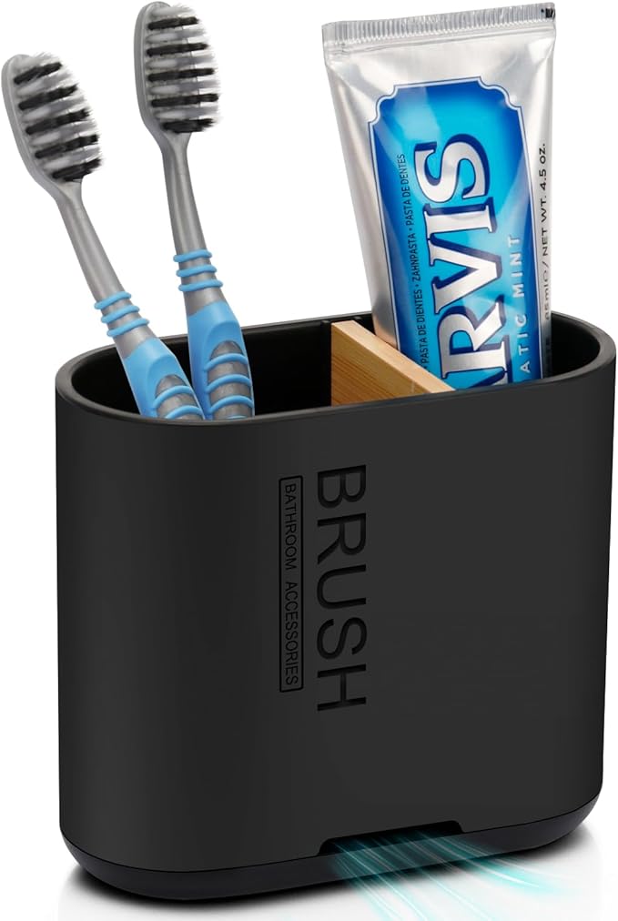 Toothbrush and Toothpaste Holder