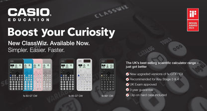 Casio fx-991CW Advanced Scientific Calculator (UK Version)