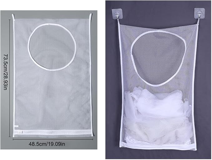 Hanging Laundry Hamper Bag