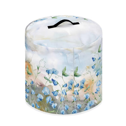 Tutolipy Floral Print Pressure Cooker Dust Cover Compatible with 6 Quart, Durable Dust Cover with Pocket