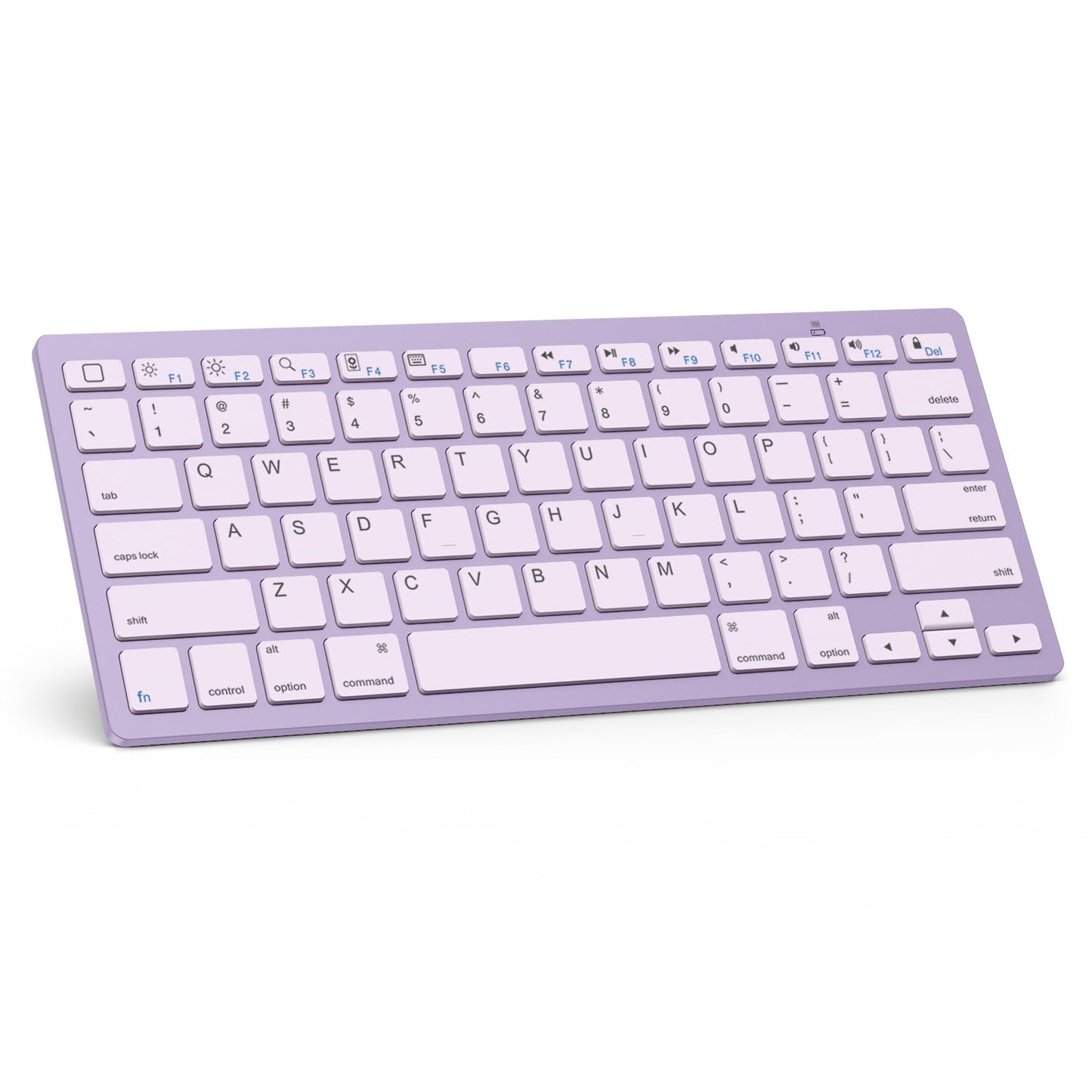 OMOTON Bluetooth Keyboard Compatible with iPad 10th Generation, iPad 10.2 (9th/8th/7th), iPad Pro 13/12.9/11 inch, iPad Air/Mini and More iOS Devices, White