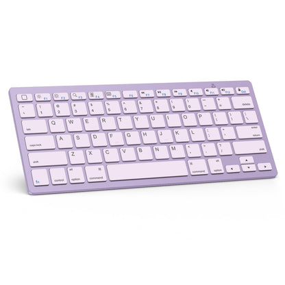 OMOTON Bluetooth Keyboard Compatible with iPad 10th Generation, iPad 10.2 (9th/8th/7th), iPad Pro 13/12.9/11 inch, iPad Air/Mini and More iOS Devices, White