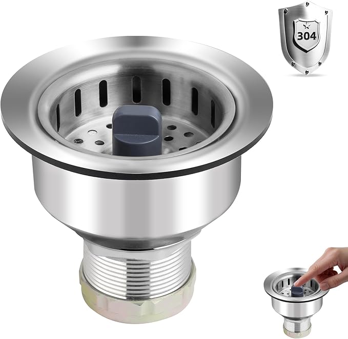Kitchen Sink Drain Strainer Compatible