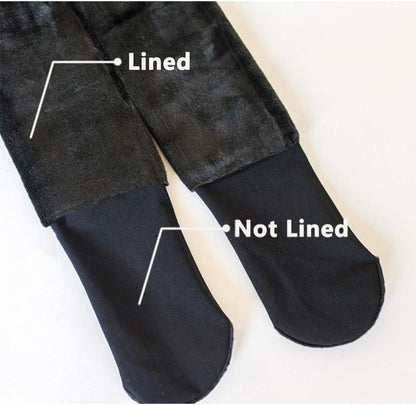 TOCONFFON Winter Warm Women Tights Fleece Lined Leggings Elastic Pants