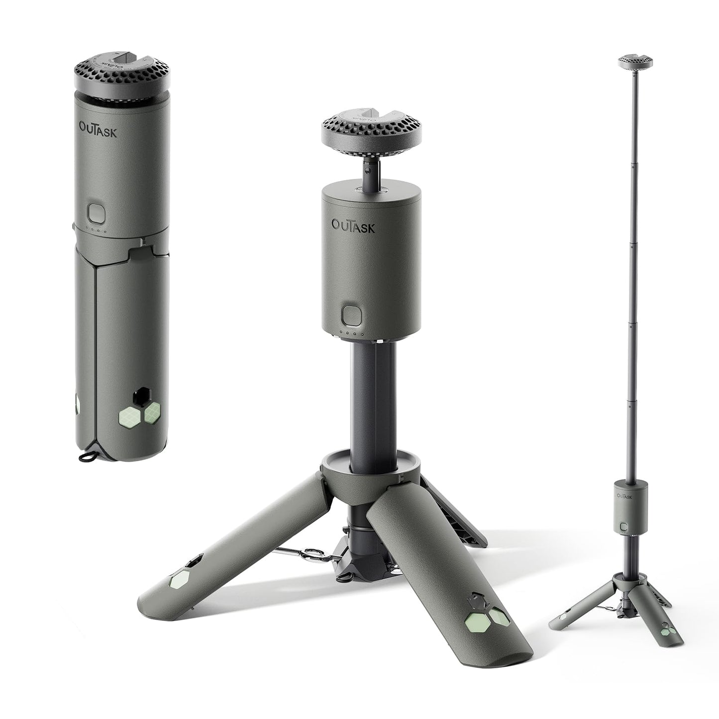outask Camping Light Telescopic Lantern Accessories Telescopic Camping Light Case