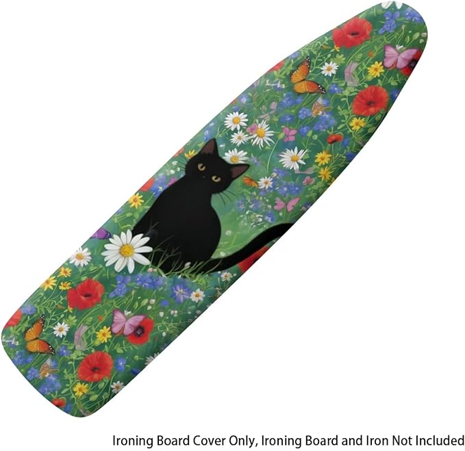 Cat Daisy Ironing Board Cover and Pad Cover