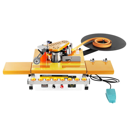 YUCHENGTECH Edge Banding Machine Automatic Tape Breaking Edge Banding Machine With Microcomputer Control 110V