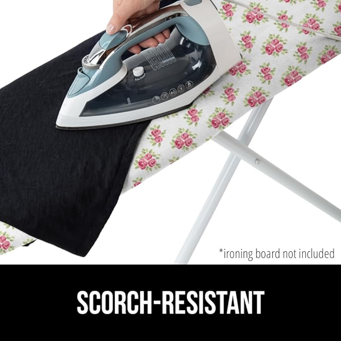 GORILLA GRIP The Original Ironing Board Cover and Pad, Silicone Coating