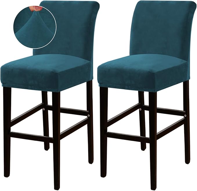 Turquoize Bar Stool Covers 2 Pack Bar Stool Covers
