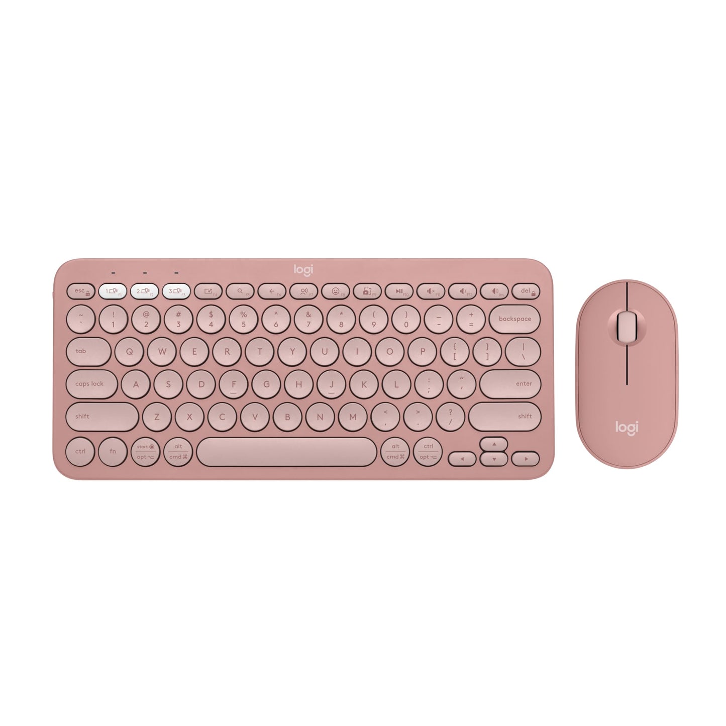 Logitech Pebble Keys 2 K380s, Multi-Device Bluetooth Wireless Keyboard with Customizable Shortcuts, Slim and Portable, Easy-Switch for Windows, macOS, iPadOS, Android, Chrome OS - Tonal Graphite