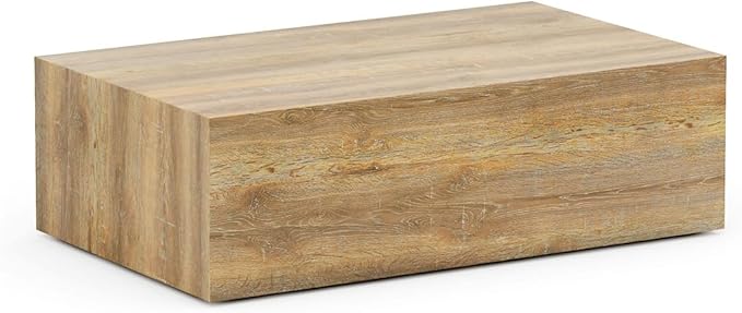 Coffee Table for Living Room Table, Modern Wood Coffee Table, Center Table for