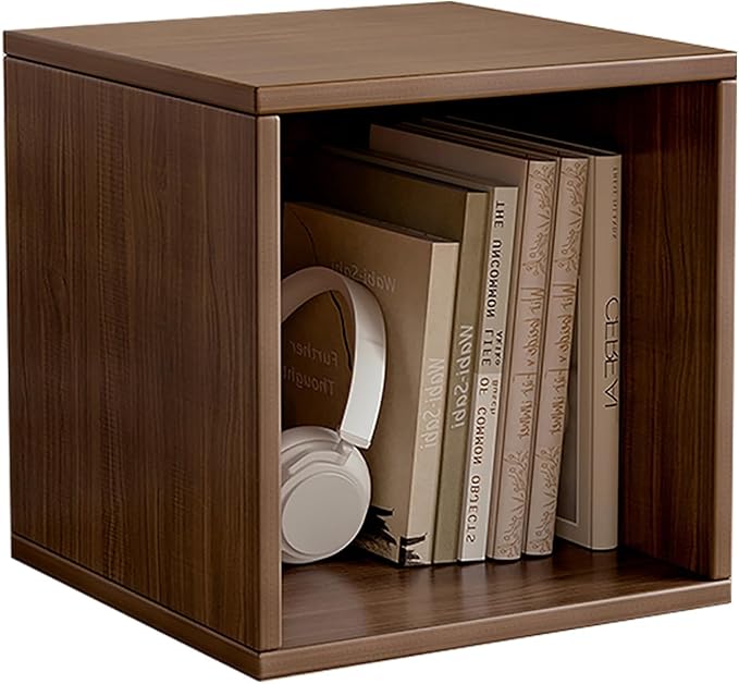 Versatile wooden storage cabinet, space-saving modular organizer