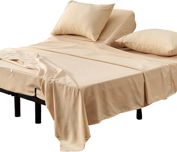 Kingnex 36-39 Half Split Top King Sheets Sets