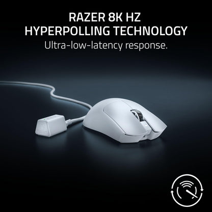 Razer Viper V3 Pro Wireless Esports Gaming Mouse: Symmetrical - 54g Lightweight - 8K Polling - 35K DPI Optical Sensor - Gen3 Optical Switches - 8 Programmable Buttons - 95 Hr Battery - Black