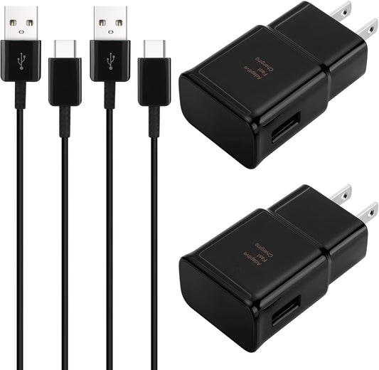 Phone Charger Android,Samsung Charger Fast Charging Cord Type C with USB C Charge Cable 6.6Ft for Samsung Galaxy S25/S24/S23/S22/S21/S20/S10/S10 Plus/S10E/S9/S8/S21Ultra/S22+/S22 Ultra/Note 8/9/10/20