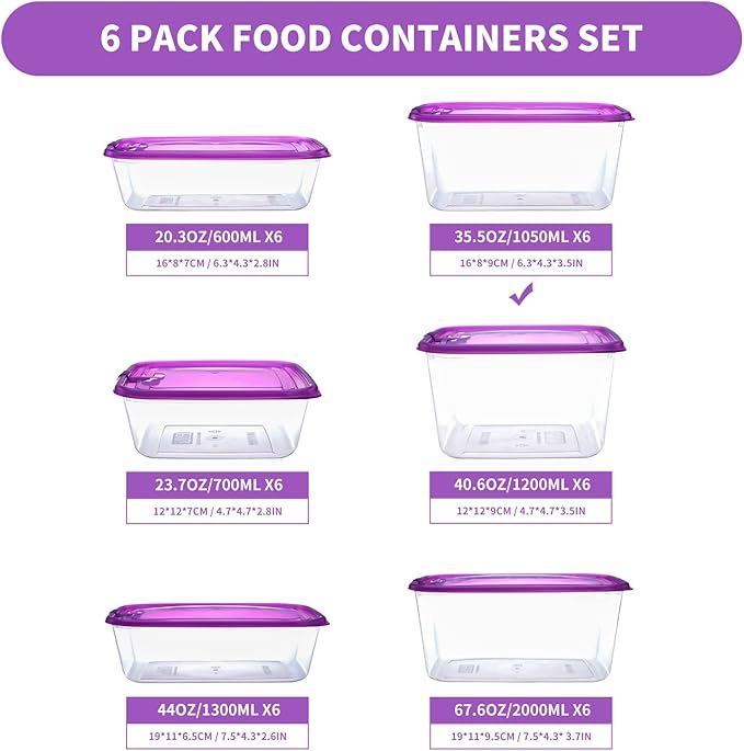 KIGI Airtight Food Storage Containers