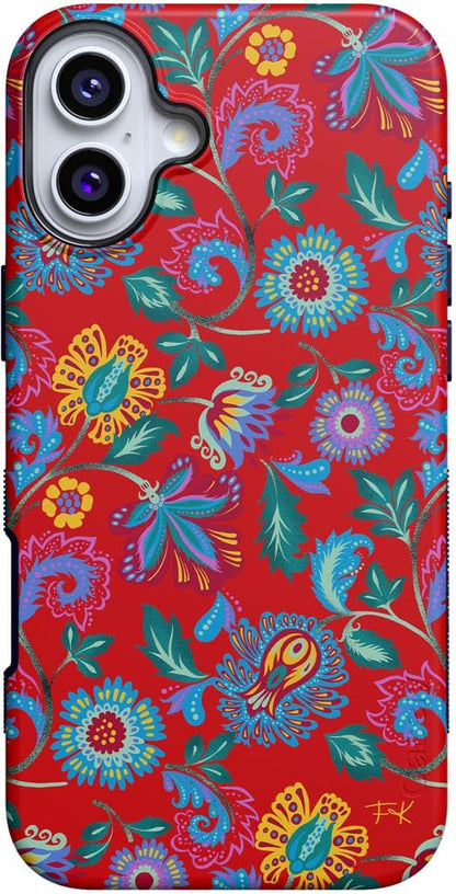 Casely iPhone 16 Plus Case | Blue Stripes | Sunday Best | Compatible with MagSafe | Bold Protective Design