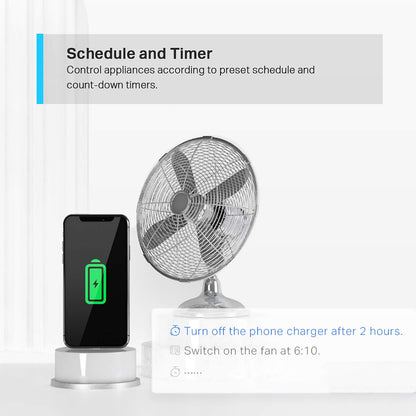 Tapo P100 (4-Pack) Smart Plug, Wi-Fi Plug, App Remote Control, Alexa Plug, Voice Control with Alexa & Google, Away Mode, Scheduling & Timer, Device Sharing, Easy Set Up, Multiple Safety Guarantees