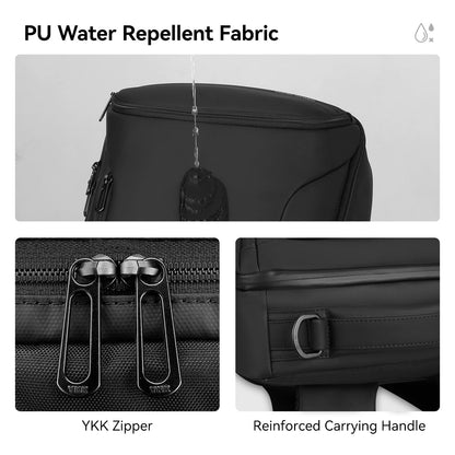MARK RYDEN mens backpack Large Capacity waterproof laptop backpack business men with USB Charging Port for Official Travel Hiking Pack Fits Under 17.3 Inch Laptop
